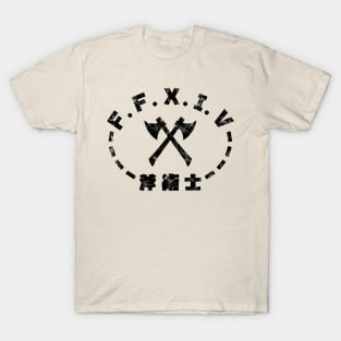 Final Fantasy XIV Marauder Icon Kanji T-Shirt